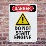 Do Not Start Engine