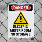 Electric Meter Room No Storage
