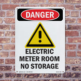 Electric Meter Room No Storage
