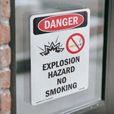 Explosion Hazard No Smoking