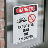 Explosive Gas No Smoking Spanish