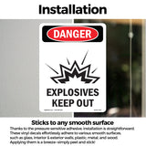 Explosives Keep Out