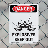 Explosives Keep Out