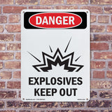 Explosives Keep Out