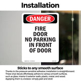 Fire Door No Parking In Front Of Door