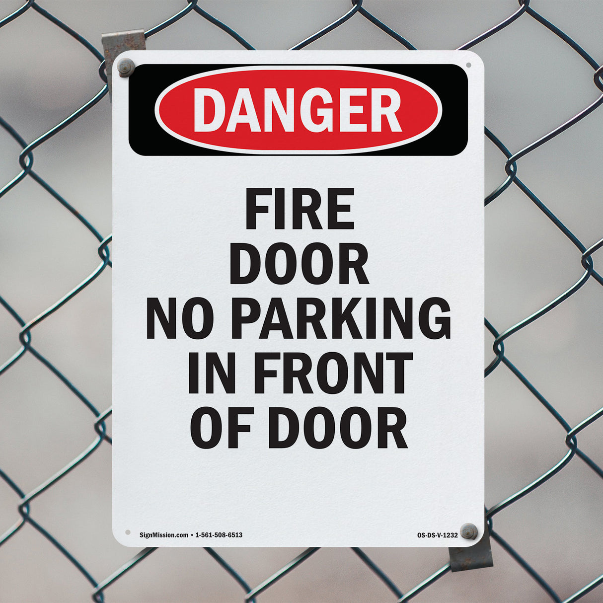 Fire Door No Parking In Front Of Door