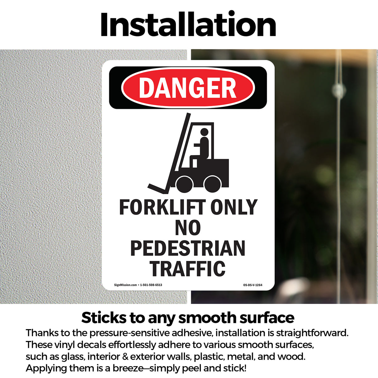 Forklift Only No Pedestrian Traffic