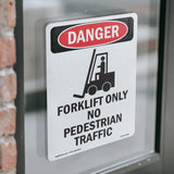 Forklift Only No Pedestrian Traffic