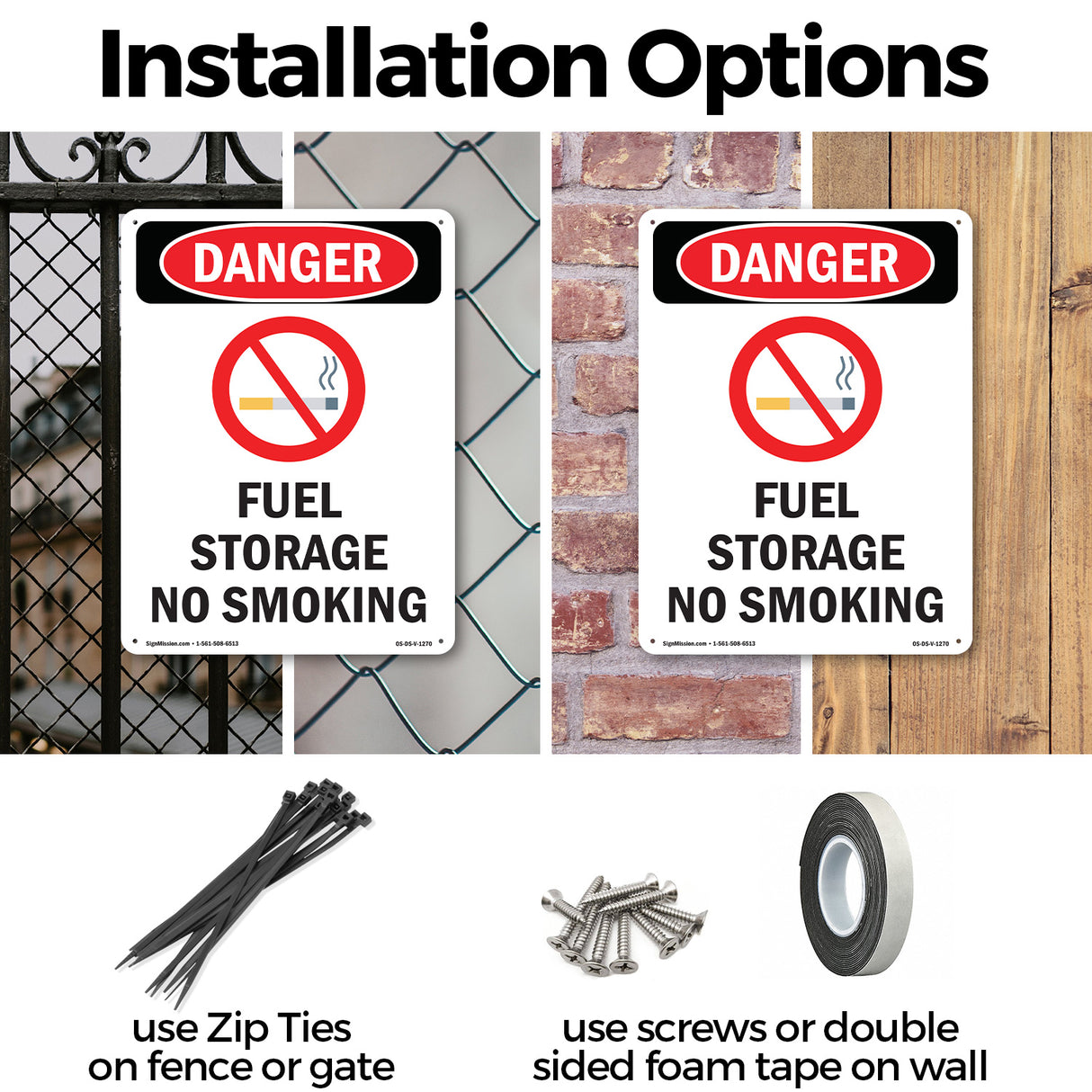 Fuel Storage No Smoking
