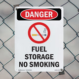 Fuel Storage No Smoking