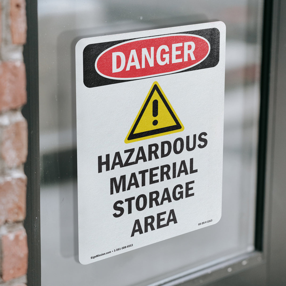 Hazardous Material Storage Area