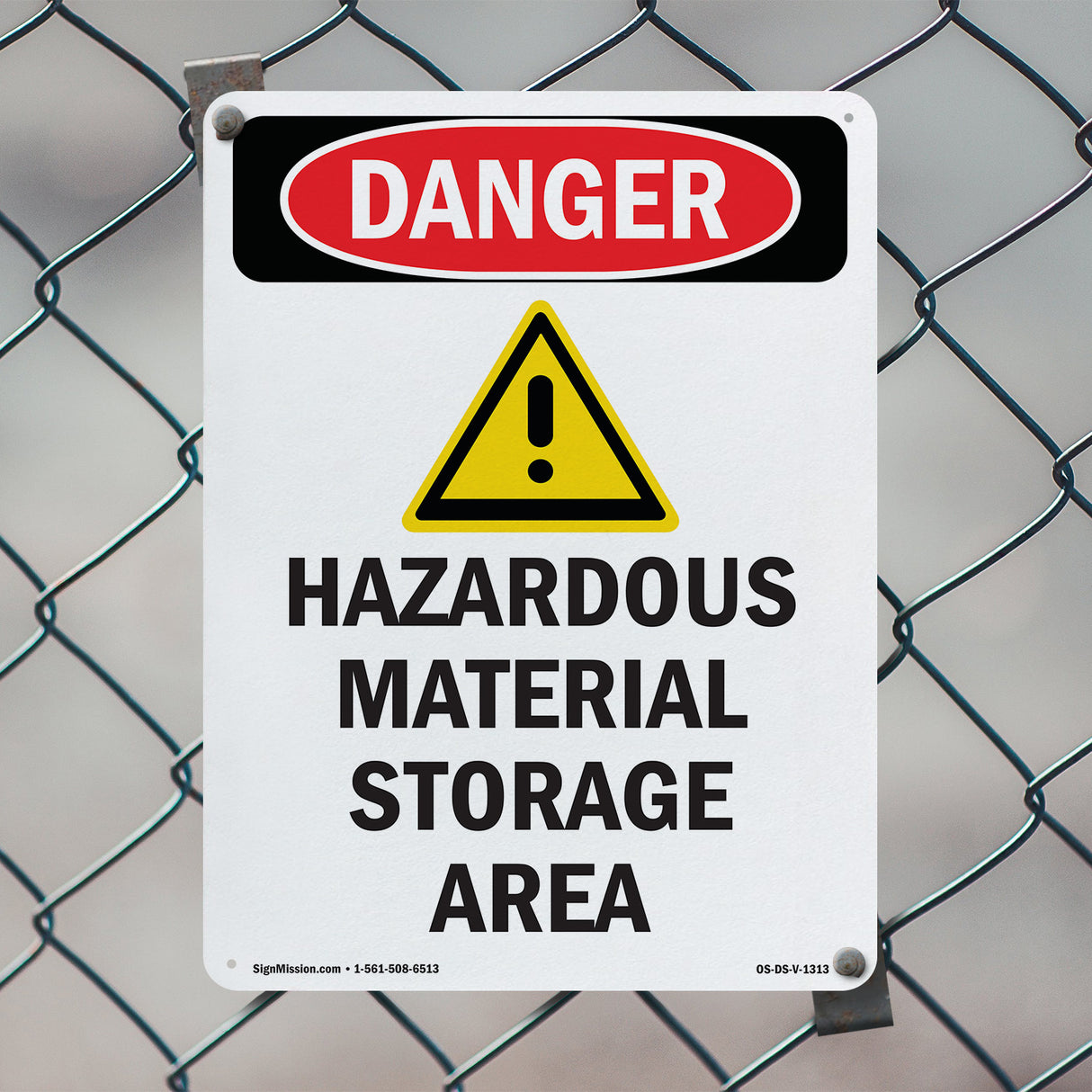 Hazardous Material Storage Area