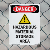 Hazardous Material Storage Area