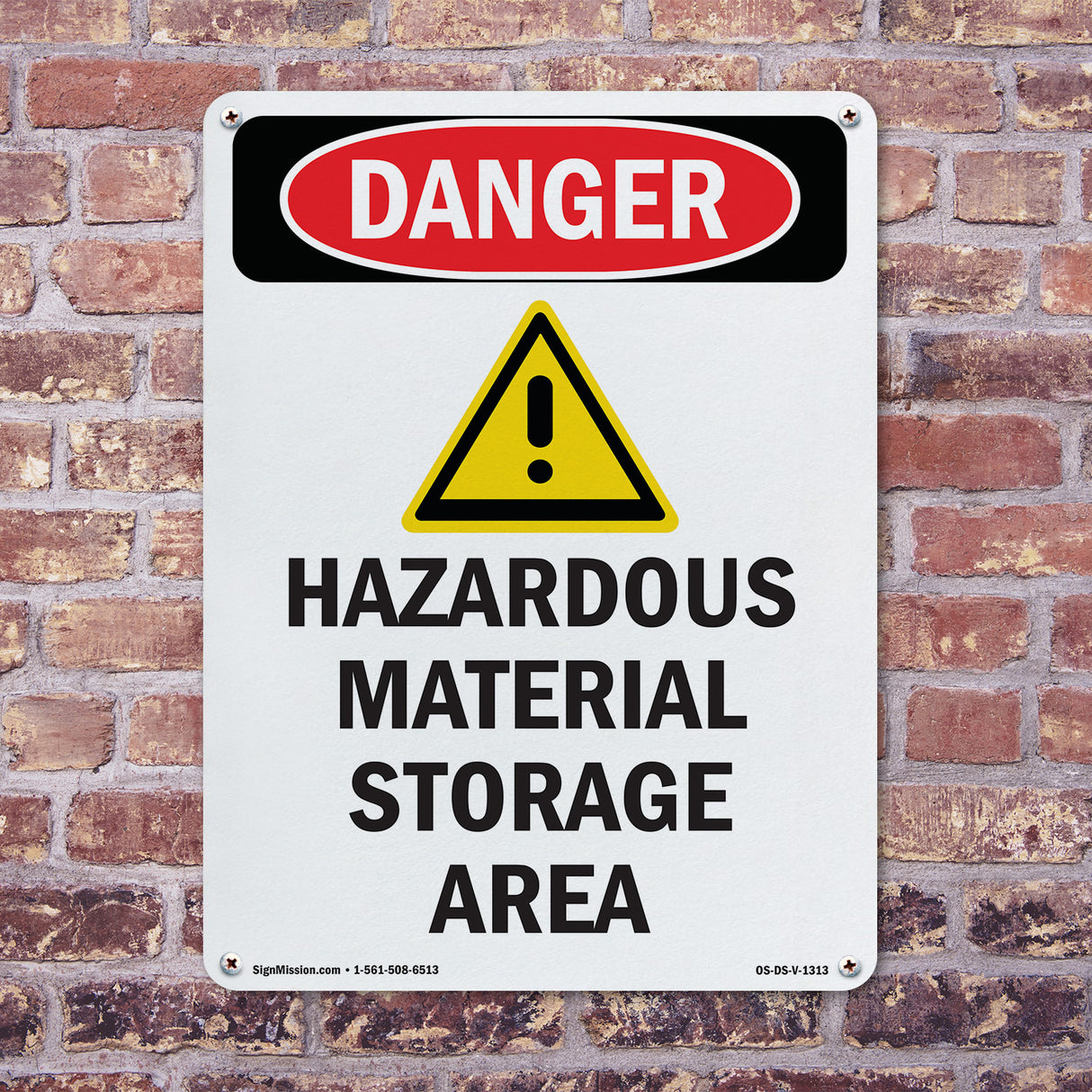Hazardous Material Storage Area