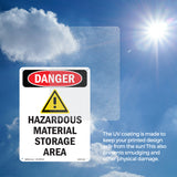 Hazardous Material Storage Area