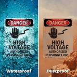 High Voltage Authorized Personnel Only