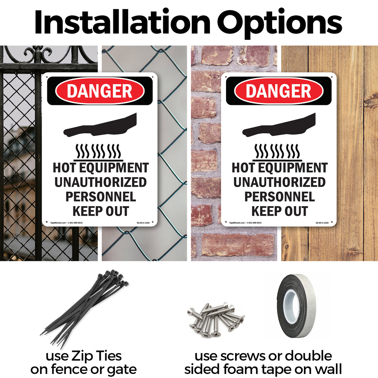 Hot Equipment Unauthorized Keep Out