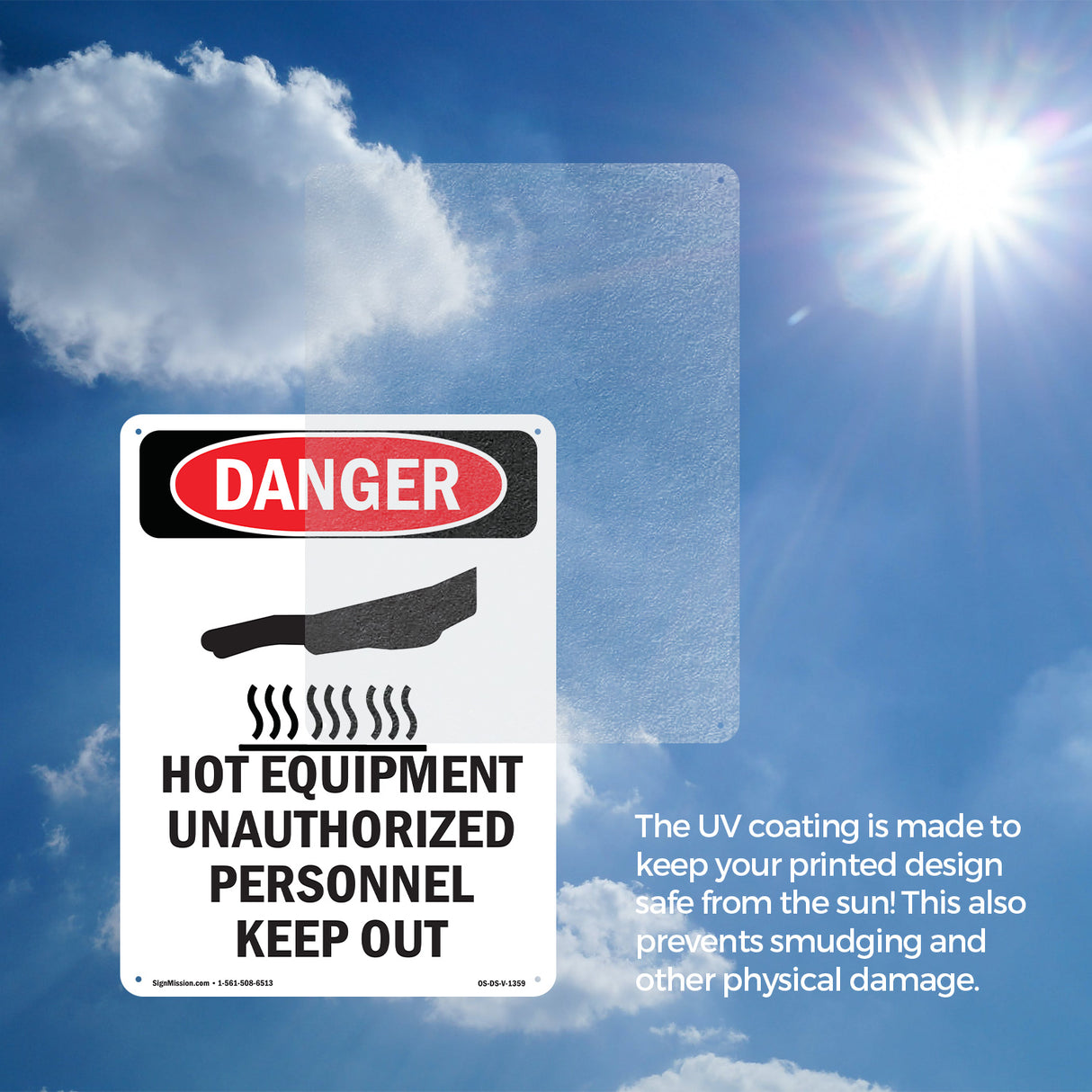 Hot Equipment Unauthorized Keep Out