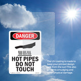 Hot Pipes Do Not Touch