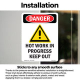 Hot Work In Progress Keep Out