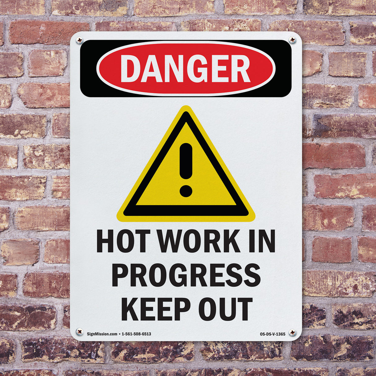 Hot Work In Progress Keep Out