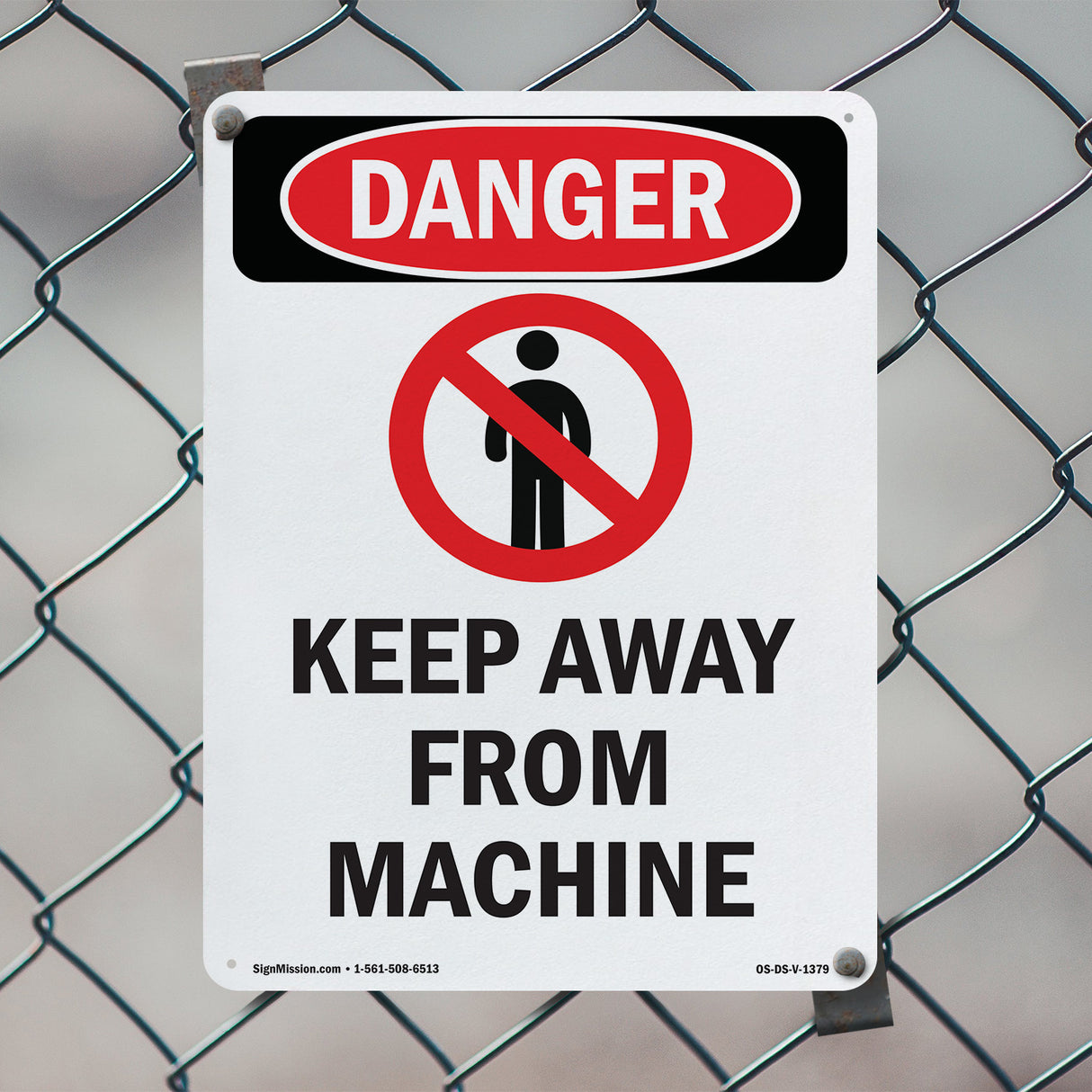 Keep Away From Machine