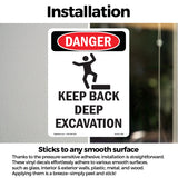 Keep Back Deep Excavation