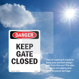 Keep Gate Closed