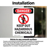 Keep Out Hazardous Chemicals