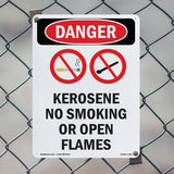 Kerosene No Smoking Or Open Flames