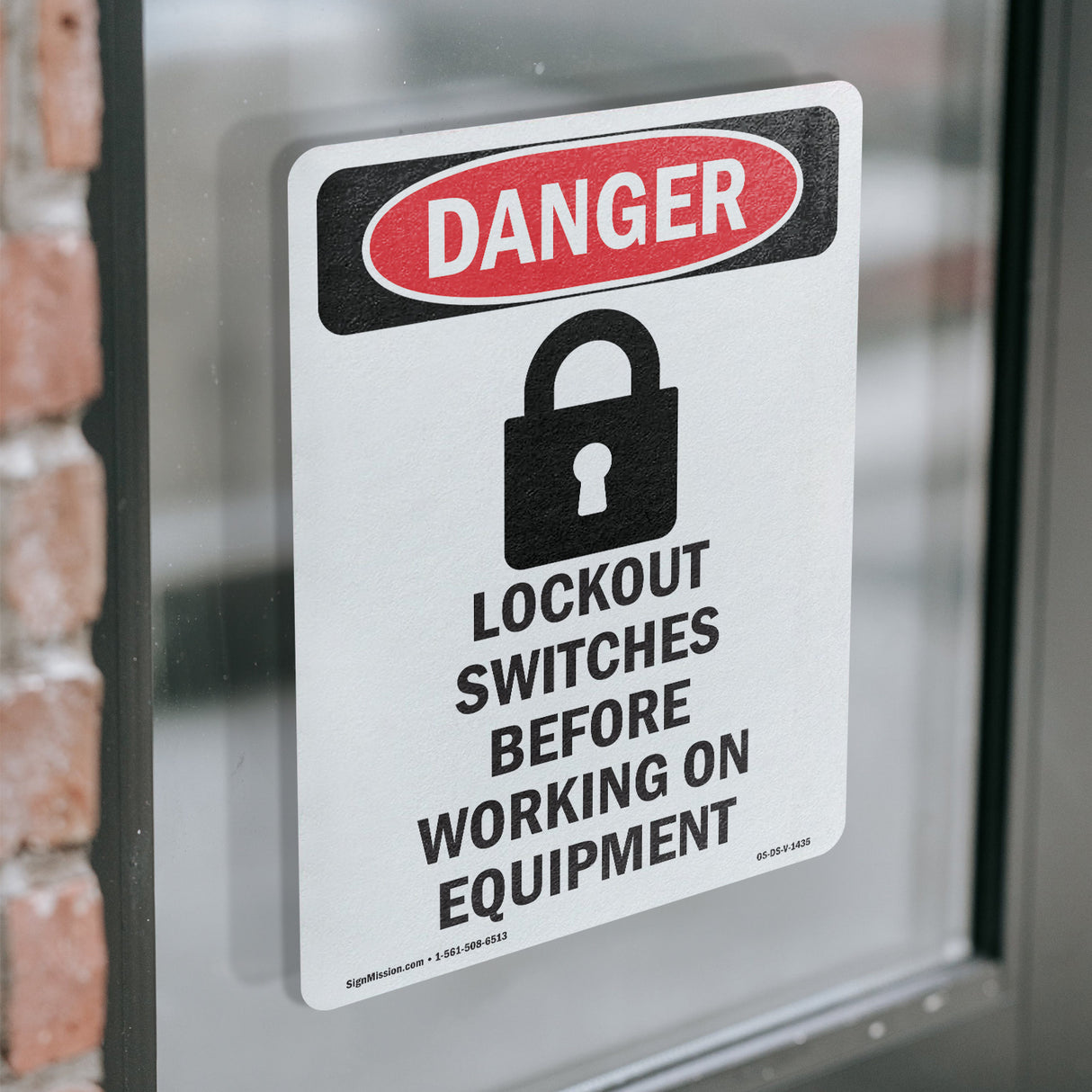 Lockout Switches Before Working On Equipment