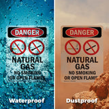 Natural Gas No Smoking Or Open Flames