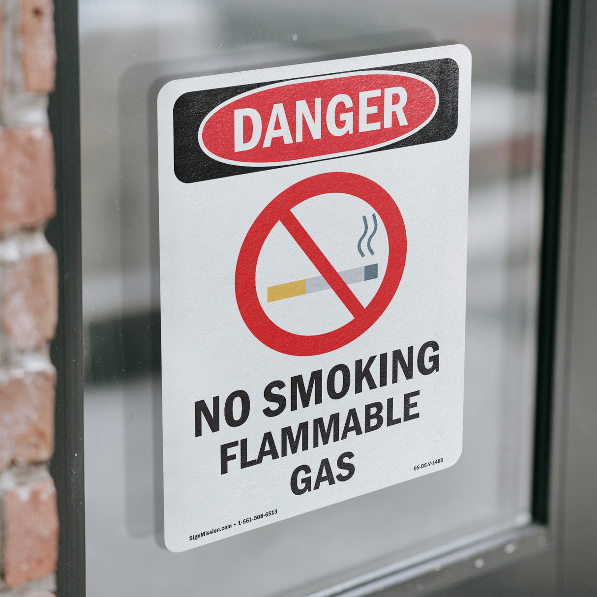 No Smoking Flammable Gas