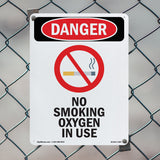 No Smoking Oxygen In Use