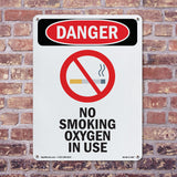 No Smoking Oxygen In Use