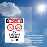 No Smoking Oxygen In Use