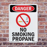 No Smoking Propane