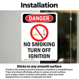 No Smoking Turn Off Ignition