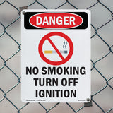 No Smoking Turn Off Ignition