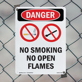 No Smoking No Open Flames