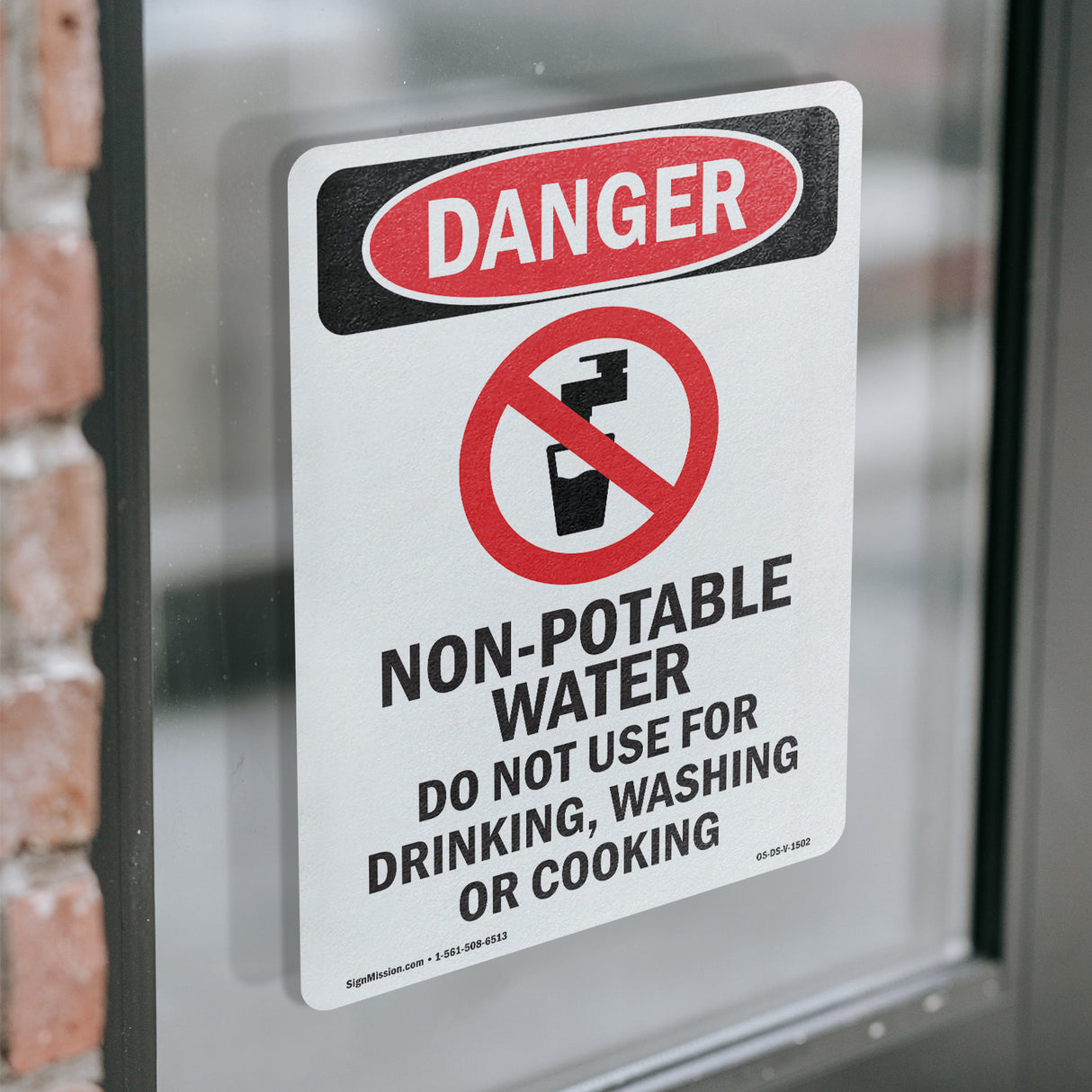 Non-Potable Water Do Not Use For Drinking