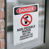 Non-Potable Water Not For Drinking Cooking