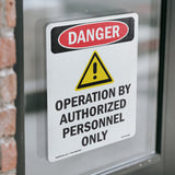 Operation By Authorized Personnel Only