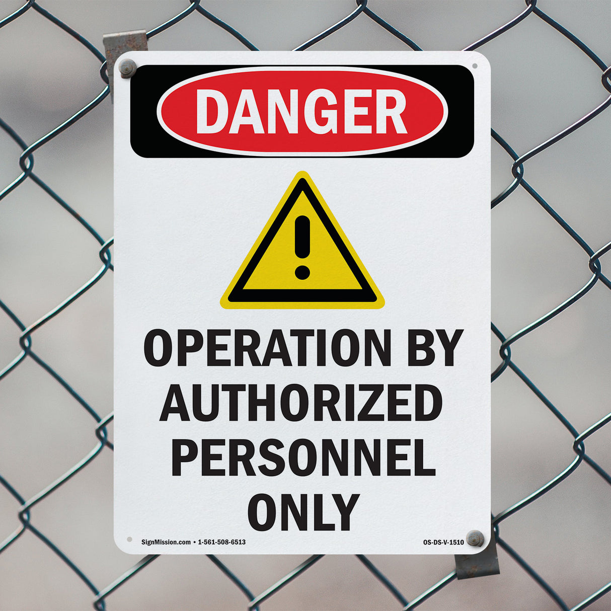 Operation By Authorized Personnel Only