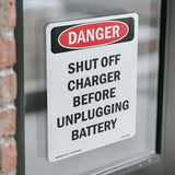 Shut Off Charger Before Unplugging Battery