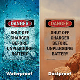Shut Off Charger Before Unplugging Battery
