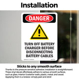 Turn Off Charger Before Disconnecting Cables