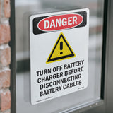 Turn Off Charger Before Disconnecting Cables