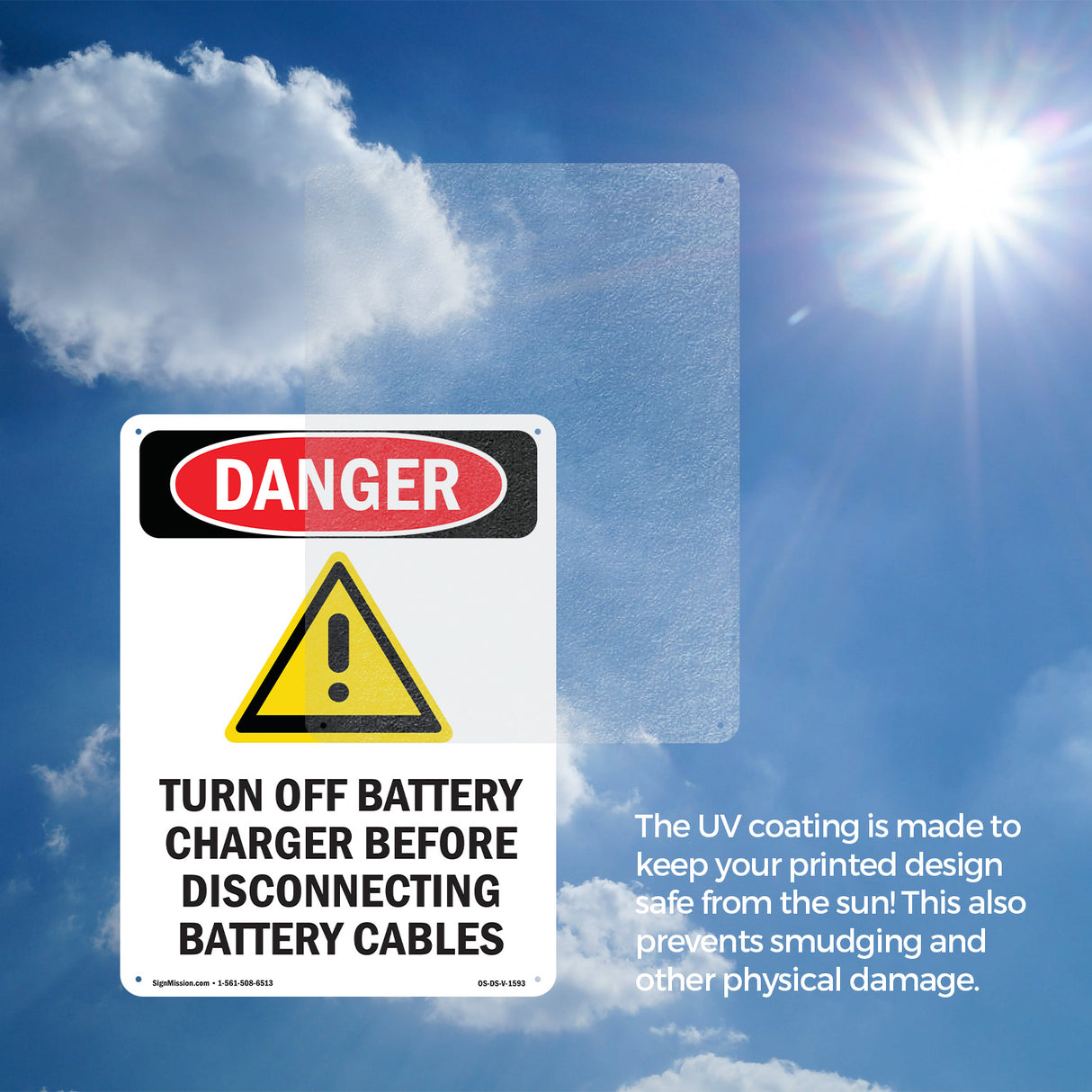 Turn Off Charger Before Disconnecting Cables