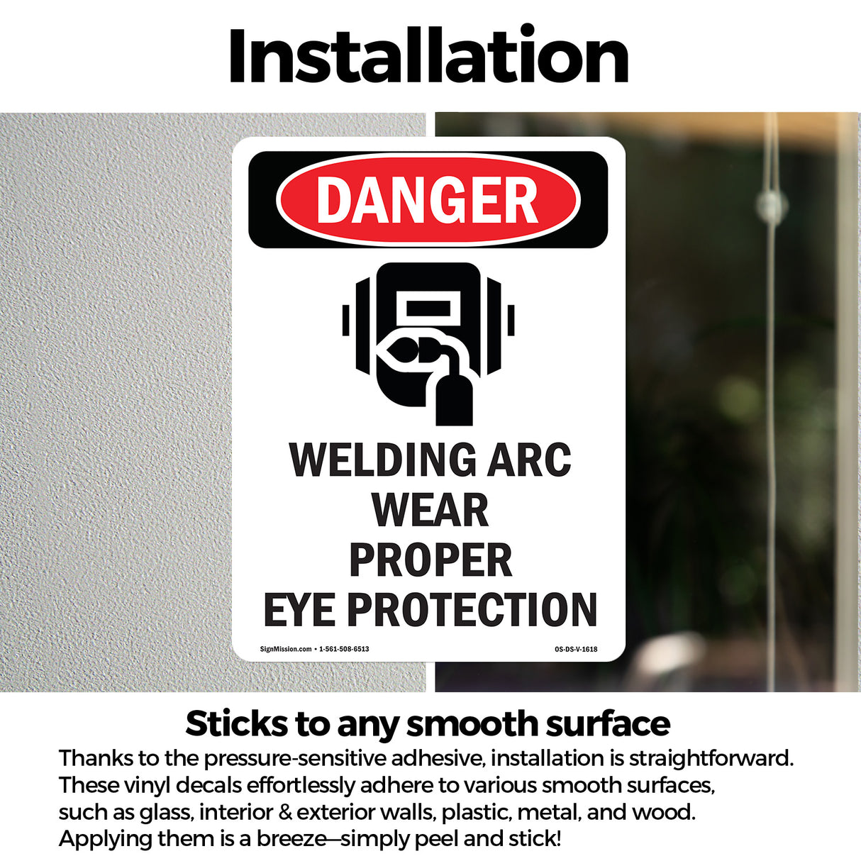 Welding Arc Wear Proper Eye Protection